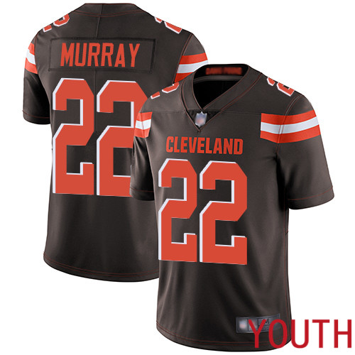 Cleveland Browns Eric Murray Youth Brown Limited Jersey 22 NFL Football Home Vapor Untouchable